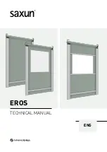 Предварительный просмотр 1 страницы Saxun Eros Blind Technical Manual