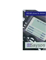 Sayson 480 User Manual preview