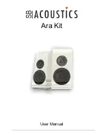 SB Acoustics Ara Kit User Manual preview