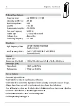 Preview for 2 page of SB Acoustics Rinjani-Be User Manual