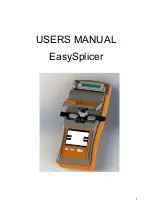 SB Scandinavia EasySplicer User Manual preview