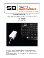 SB SB-TRX20 Instruction Manual preview