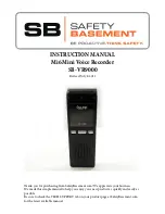 SB SB-VR9000 Instruction Manual preview