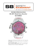 SB SB-WR8805 Instruction Manual preview