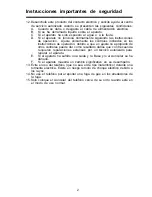 Preview for 2 page of SBC 2621 (Spanish) Manual Del Usuario