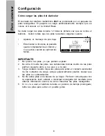 Предварительный просмотр 8 страницы SBC 2621 (Spanish) Manual Del Usuario