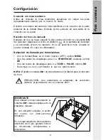 Предварительный просмотр 9 страницы SBC 2621 (Spanish) Manual Del Usuario