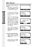 Предварительный просмотр 20 страницы SBC 2621 (Spanish) Manual Del Usuario