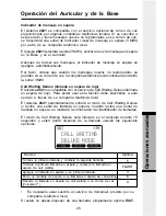 Предварительный просмотр 25 страницы SBC 2621 (Spanish) Manual Del Usuario