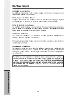 Предварительный просмотр 28 страницы SBC 2621 (Spanish) Manual Del Usuario