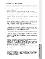 Предварительный просмотр 29 страницы SBC 2621 (Spanish) Manual Del Usuario