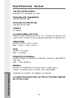 Preview for 36 page of SBC 2621 (Spanish) Manual Del Usuario