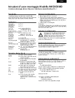 Предварительный просмотр 8 страницы SBC AWD3D5WD Assembly And Operating Instructions Manual