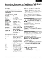 Предварительный просмотр 11 страницы SBC AWD3D5WD Assembly And Operating Instructions Manual