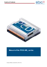 SBC PCD2.M5 Series Manual предпросмотр