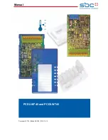 SBC PCD2.W745 Manual предпросмотр