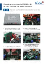 SBC PCD7.RD4-SD Mounting Instructions предпросмотр