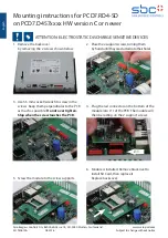 Preview for 2 page of SBC PCD7.RD4-SD Mounting Instructions