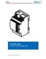 Предварительный просмотр 1 страницы SBC Q.PS-PEL-240x Manual