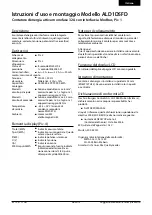 Предварительный просмотр 5 страницы SBC Saia PCD ALD1D5FD Assembly And Operating Instructions Manual