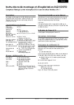 Предварительный просмотр 7 страницы SBC Saia PCD ALD1D5FD Assembly And Operating Instructions Manual