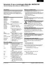 Предварительный просмотр 3 страницы SBC Saia PCD AWD3D5W Assembly And Operating Instructions Manual