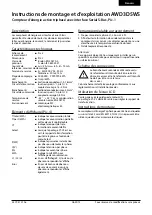 Предварительный просмотр 7 страницы SBC Saia PCD AWD3D5WS Assembly And Operating Instructions Manual