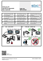 Preview for 1 page of SBC Saia PG5 Mounting Instructions