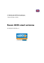 Предварительный просмотр 1 страницы SBG Raven 600S Configuration Manual