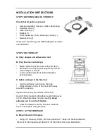 Preview for 3 page of SBI AC02740 Operator'S Manual