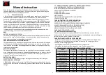 Preview for 1 page of SBL LFP-12V8AH Manual Instruction