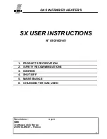 SBM B10 SX User Instructions preview