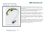 Предварительный просмотр 1 страницы SBO Hearing Aurora5 miniRITE T Quick Installation Manual