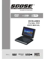 Предварительный просмотр 1 страницы SBose DVD-4009 User Manual