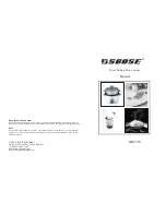 SBose SB-135 Manual предпросмотр