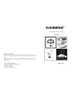 SBose SB-136 Manual Manual предпросмотр