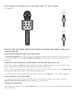 SBS MHMICBTK Instruction Manual preview