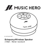 SBS Music Hero MHSPEAKERBT User Manual preview