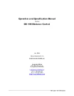 Предварительный просмотр 3 страницы SBS SB-1000 Operation Manual