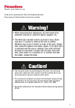 Preview for 2 page of SBS SBS-2003 Instruction Manual