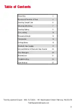 Preview for 4 page of SBS SBS-2003 Instruction Manual