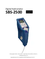 Preview for 1 page of SBS SBS-2500 Instruction Manual