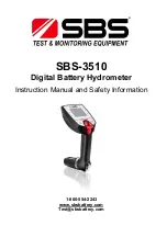 Preview for 1 page of SBS SBS-3510 Instruction Manual And Safety Information