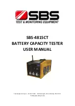 Preview for 1 page of SBS SBS-4815CT User Manual