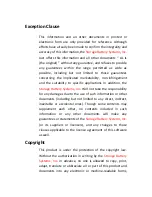 Preview for 2 page of SBS SBS-6000 User Manual