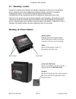 Preview for 5 page of SBS SBS-H2 Installation, Operating,  & Maintenance Instructions