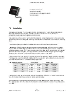 Preview for 6 page of SBS SBS-H2 Installation, Operating,  & Maintenance Instructions