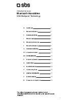 Preview for 3 page of SBS TEEARSETBT210W User Manual