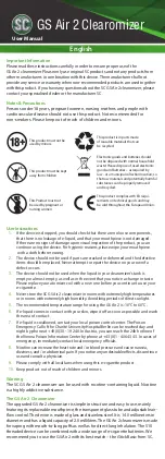 Preview for 3 page of SC GS Air 2 Clearomizer User Manual