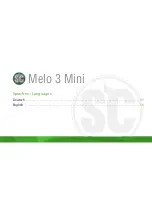 Preview for 2 page of SC Melo 3 Mini User Manual